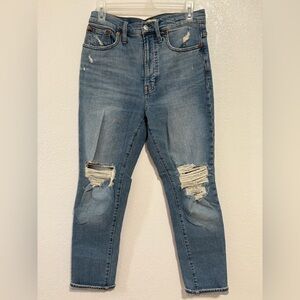 Madewell the perfect vintage Light Blue Denim Jeans